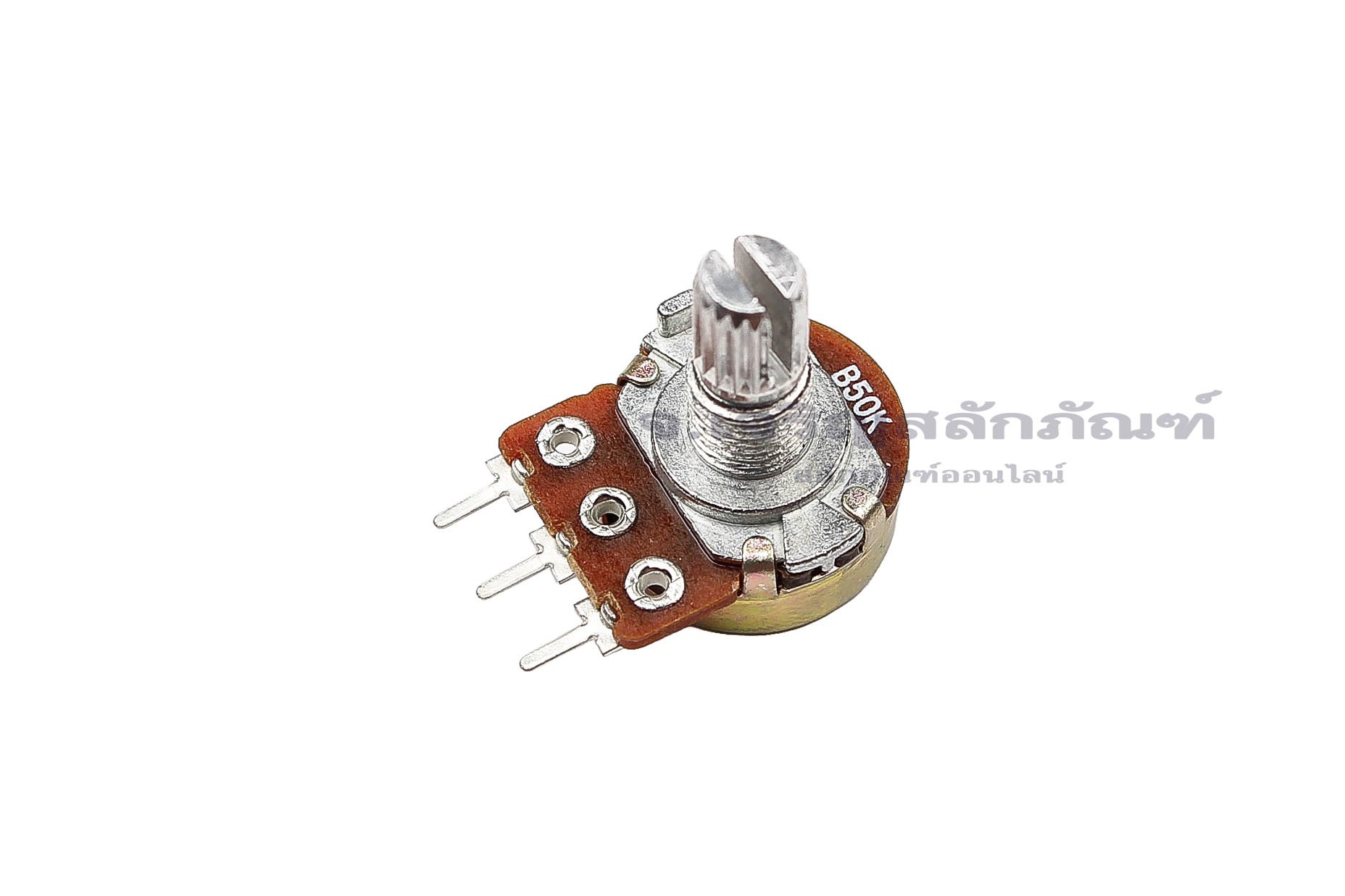 [E] WH148 วอลลุ่ม 3 ขา Volume 50K แกนยาว 15 mm